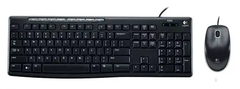 (M&KB) LOGITECH MK200 USB/OPTICAL/MEDIA/ĐEN (BLACK)/PC
