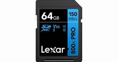 Thẻ nhớ Lexar Professional SDXC 800x PRO 64GB | Hàng chính hãng