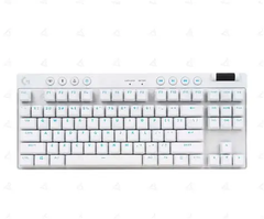 Bàn phím LOGITECH G PRO X TKL LIGHTSPEED TACTILE GAMING/ĐEN/TRẮNG