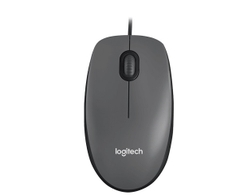 Chuột Logitech M90 có dây XÁM (GREY) 910-006770 | Hàng chính hãng