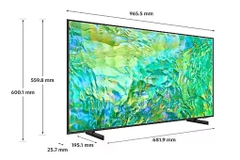 Smart Tivi Samsung 4K 43 inch UA43CU8000 [ 43CU8000 ]MỚI 2025 | Hàng chính hãng