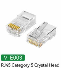 RJ45 CAT5Se Unshielded Modular - V-E003 | Hàng chính hãng