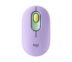 Chuột không dây Logitech Pop Emoji Tím xanh  910-006515 | Hàng chính hãng