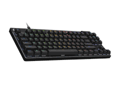 Bàn phím LOGITECH PRO X TKL RAPID WIRED GAMING/ANALOG/ĐEN/TRĂNG/HỒNG