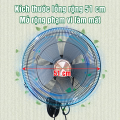 Quạt Treo Tường Kungfu KF-QT100C – Giải Pháp Làm Mát Hoàn Hảo Cho Mọi Không Gian