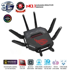Bộ Phát Wifi ASUS ROG Rapture GT-BE98 (24433 Mbps/ Wifi 7/ 2.4/5/6 GHz)