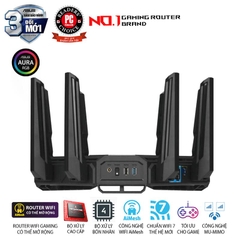 Bộ Phát Wifi ASUS ROG Rapture GT-BE98 (24433 Mbps/ Wifi 7/ 2.4/5/6 GHz)