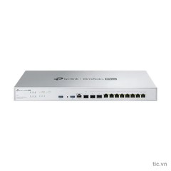 Router VPN Omada Pro G611 cổng 10G SFP+ 1.500.000 phiên nguồn kép Chính Hãng