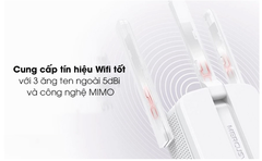 Repeater mở rộng sóng Wifi Chuẩn N Mercusys MW300RE | Hàng chính hãng
