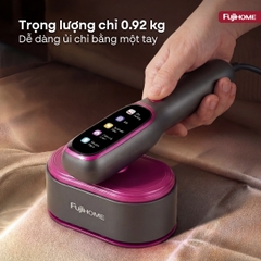 Bàn là hơi nước cầm tay Fujihome SI718AB 1200W 5 mức vải | Hàng chính hãng
