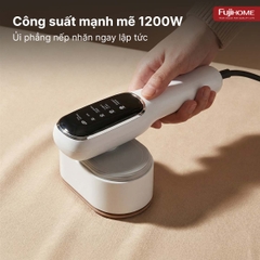 Bàn là hơi nước cầm tay Fujihome SI718AW 1200W trắng bạc | Hàng chính hãng