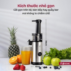 Máy ép chậm mini Fujihome SJ08 130W động cơ DC | Hàng chính hãng