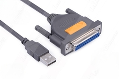 Cáp máy in USB sang DB25 chính hãng Ugreen 20224 | Hàng chính hãng