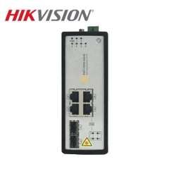 Switch công nghiệp 4 cổng PoE Gigabit Hikvision DS-3T0506P | Hàng chính hãng