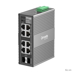 Switch công nghiệp 8 cổng Gigabit TP-Link Omada IES208G Easy Managed Chính Hãng