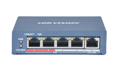 Hikvision Switch mạng 4 cổng PoE 100M, 1 cổng uplink 10/100M , Layer 2 | Hàng chính hãng