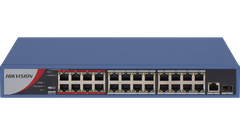 Switch Hikvision DS-3E1326P-EI 24 cổng PoE+ Gigabit + 2 SFP quản lý | Hàng chính hãng