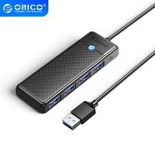 Hub 4 cổng USB3.0 ORICO PAPW4A-U3-015 | Hàng chính hãng
