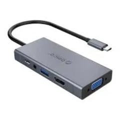 Đế cắm đa năng 5 trong 1 cổng Type C MC-U501P-GY | Hàng chính hãng