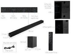 Loa Thanh Soundbar Samsung HW-A450/XV | Hàng chính hãng