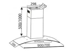 MÁY HÚT MÙI CANZY CZ 0370 | Hàng chính hãng