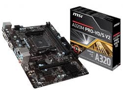 Mainboard MSI A320M PRO-VDS V2 - AMD A320, m-ATX, DDR4