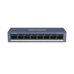 Switch 8 cổng HIKVISION DS-3E0108-O (8 ports 10/100M RJ45, Vỏ kim loại) | Hàng chính hãng