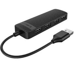 Bộ chia USB HUB ORICO 4 cổng USB 2.0 FL02-BK-BP | Hàng chính hãng