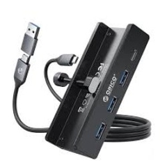 Bộ chia Type C ra 5 cổng USB 3.0 MH4PC-10-BK-BP | Hàng chính hãng