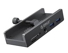 Bộ chia Type C ra 6 cổng USB 3.0 + Đầu đọc thẻ nhớ MH5PMM-10-BK-BP | Hàng chính hãng
