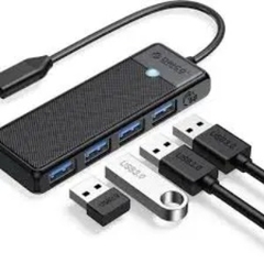 Hub 4 cổng USB3.0 PAPW4A-C3-015 | Hàng chính hãng