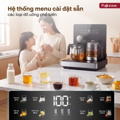 Máy pha trà nước nóng để bàn thông minh Fujihome TB503T | Hàng chính hãng