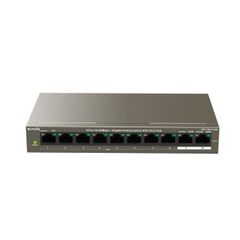 Switch PoE Tenda TEF1110P-8-63W 10-Port 10/100Mbps PoE | Hàng chính hãng