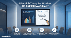 Màn hình tương tác 98 inch Hikvision DS-D5C98RB/A | chính hãng