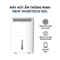 Máy hút ẩm Widetech 60L - WDH08E60FPW - (EU)