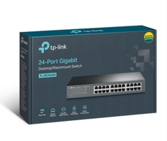 Switch 24 Cổng Gigabit 1000Mbps (Vỏ Kim Loại) TP-Link TL-SG1024D | Hàng chính hãng