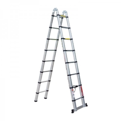 FUJIHOME TLA08 – Thang nhôm rút gọn chữ A đa năng cao 5m, chắc chắn