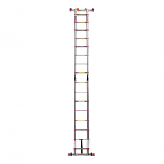 FUJIHOME TLA08IR – Thang INOX rút gọn chữ A cao cấp, siêu bền chống gỉ