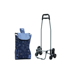 Xe kéo đi chợ leo cầu thang kèm túi tiện lơi FUJIHOME ST-30D6