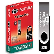 USB 8GB Tech Titan Kaspersky Bảo Mật