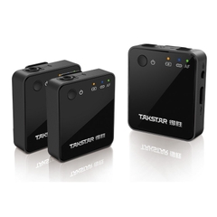 Micro thu âm không dây Takstar V1 kênh kép chính hãng