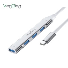 TypeC 3.0 + 4port Hub V-K303 | Hàng chính hãng