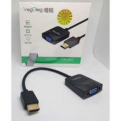Dây HDMI to VGA VEGGIEG VZ612 | Hàng chính hãng