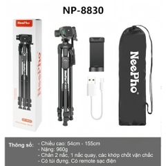 Chân Máy Ảnh & Điện Thoại Tripod NeePho NP-8830