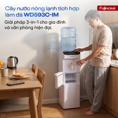 Cây nước nóng lạnh tích hợp làm đá Fujihome WD593C-IM | Hàng chính hãng