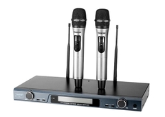 Bộ micro không dây cầm tay UHF kênh kép X6 | Hàng chính hãng
