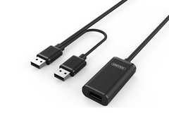 Cáp USB nối dài 2.0 Extension 10m  UNITEK Y-278 | Hàng chính hãng