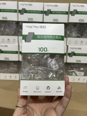 Hạt mạng RJ45 Cat5e VegGieg V-E003 (hộp 100 hạt)
