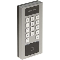 Máy chấm công, kiểm soát cửa bằng thẻ mifare. Model: DS-K1T502DBWX. NSX: HIKVision. Mới 100% | Hàng chính hãng