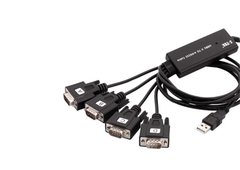 Cáp Nối Tiếp Đa Năng USB 1.1 Sang 4 Cổng RS232 Z-TEK ZE791